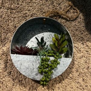 Unique succulent planter wall decor